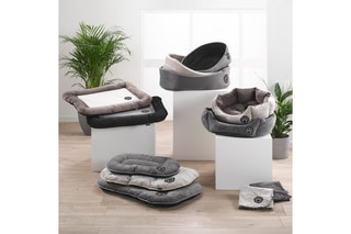 $Coussin réversible - Gris et noir