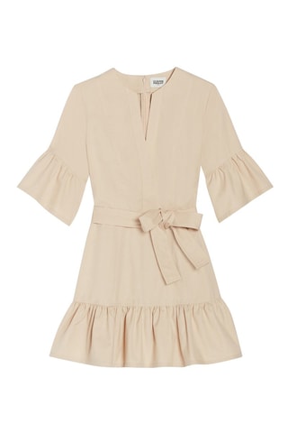 $Robe courte - Beige