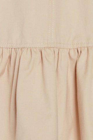 $Robe courte - Beige