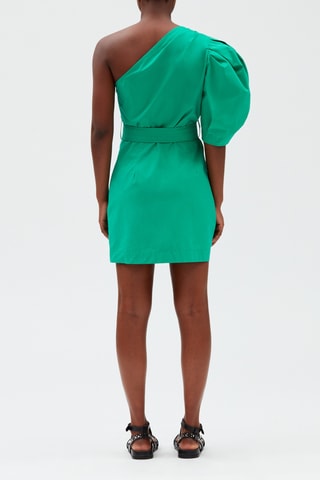 $Robe asymétrique - Vert clair