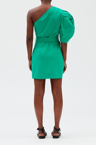 $Robe asymétrique - Vert clair