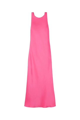 $Robe longue - Rose