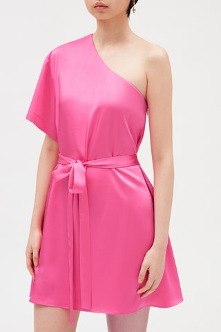$Robe courte - Rose