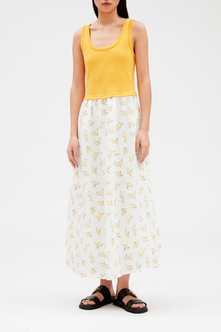 $Robe 3/4 - Jaune