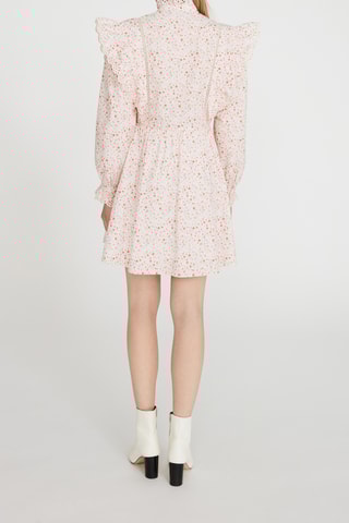 $Robe patineuse - Rose et blanc