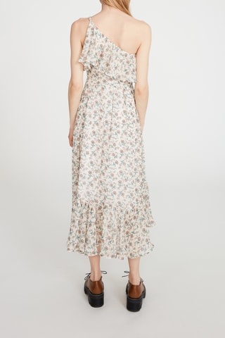 $Robe asymétrique - Ecru