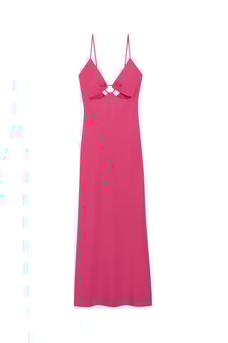 $Robe longue - Rose