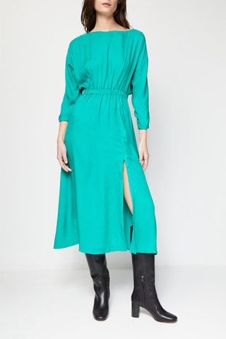 $Robe longue - Turquoise
