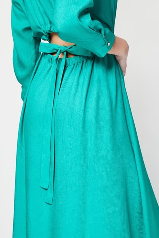$Robe longue - Turquoise
