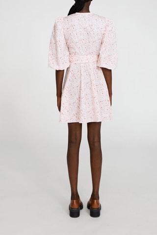 $Robe patineuse - Rose clair et saumon