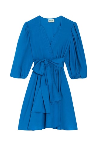 $Robe courte - Bleu