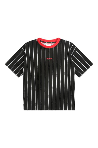 $T-shirt - Noir et blanc - Hugo