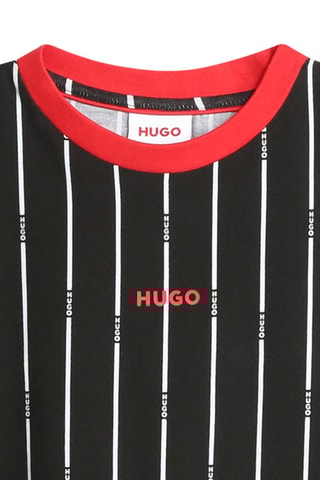 $T-shirt - Noir et blanc - Hugo