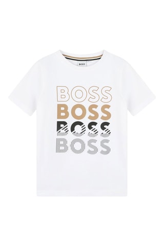 $T-shirt - Blanc - Boss