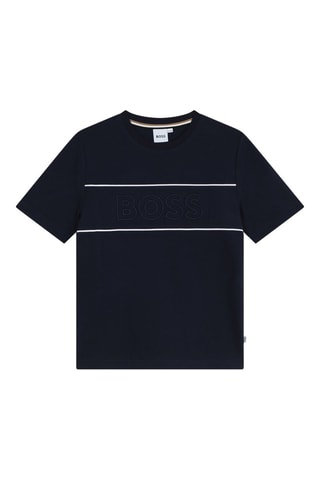 $T-shirt - Bleu marine - Boss