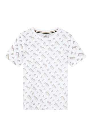 $T-shirt - Blanc - Boss