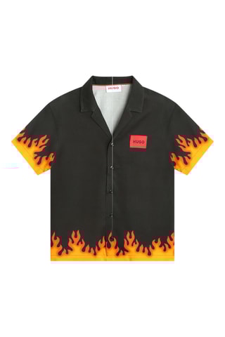 $Chemise - Noir et rouge - Hugo