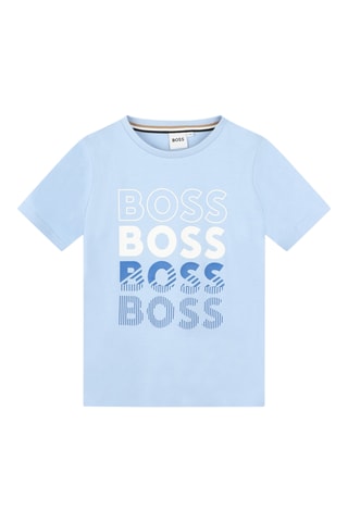 $T-shirt - Bleu - Boss