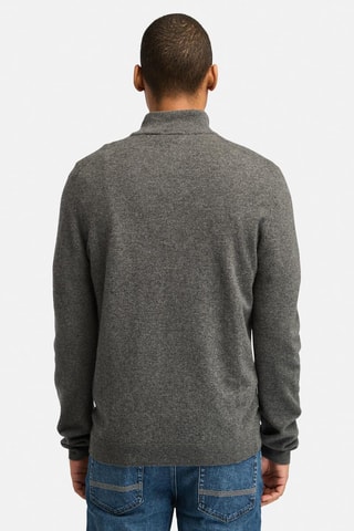 $Pull en mérinos Cohas Brook - Gris foncé chiné
