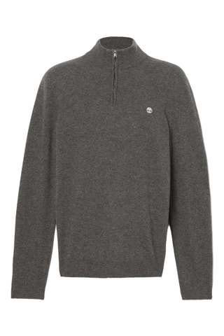 $Pull en mérinos Cohas Brook - Gris foncé chiné