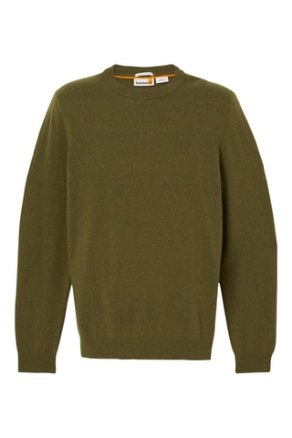 $Pull en mérinos Cohas Brook - Vert olive