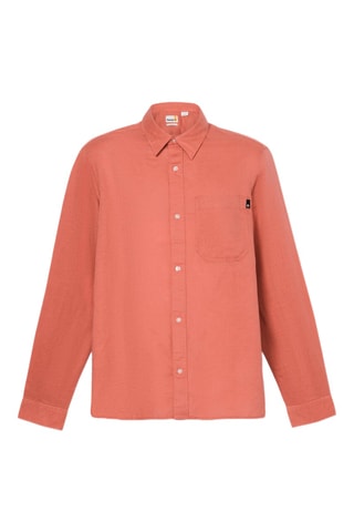 $Chemise en lin TFO - Rouge