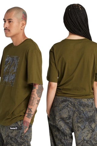 $T-shirt Mountains - Vert olive