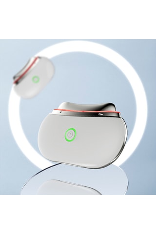 $Appareil de massage Gua-Sha LED - Blanc