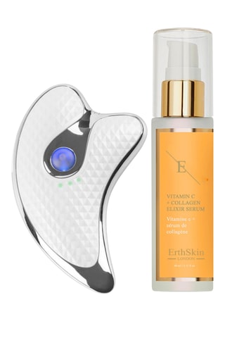 $Coffret Gua sha et sérum vitamine C - 2 produits