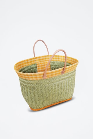Panier de plage Tsipika - 45 x 20 x 35 cm - Jaune