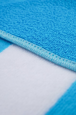 Drap de plage réversible Bahia - Turquoise - 100 x 175 cm