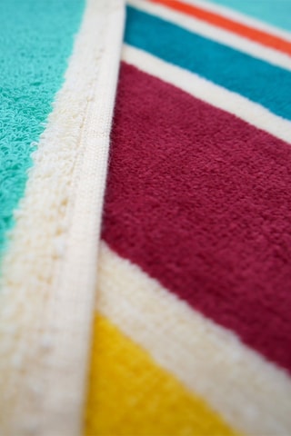 Drap de plage réversible Capsud - Multicolore - 100 x 175 cm