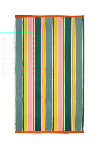 Drap de plage réversible Dalia - Multicolore - 100 x 175 cm