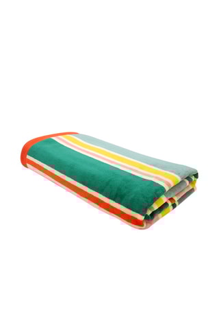Drap de plage réversible Dalia - Multicolore - 100 x 175 cm