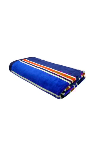 Drap de plage réversible Kapados - Bleu - 100 x 175 cm