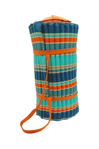 Drap de plage réversible Zamora - Bleu - 100 x 175 cm