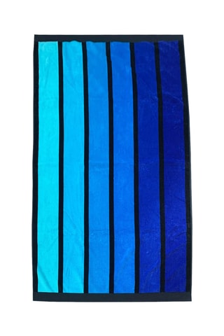 Serviette de plage Blue - Multicolore - 100 x 175 cm