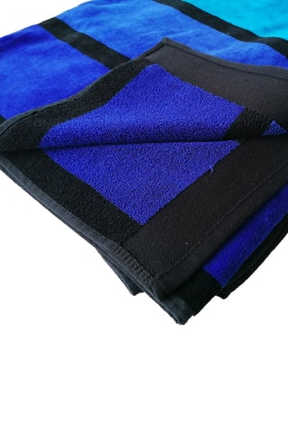 Serviette de plage Blue - Multicolore - 100 x 175 cm