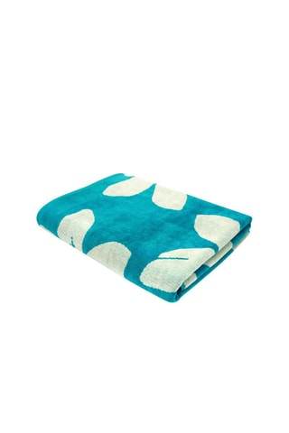 Serviette de plage Caracol - Turquoise - 90 x 170 cm