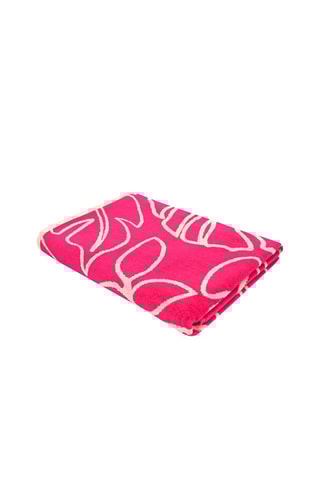 Serviette de plage Colca - Fuchsia - 90 x 170 cm