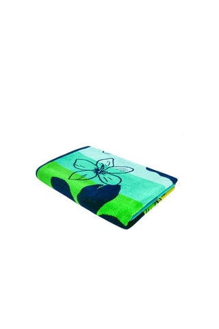 Serviette de plage Ibisco - Bleu - 90 x 170 cm