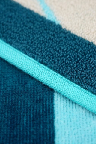 Serviette de plage Miyako - Bleu - 90 x 170 cm