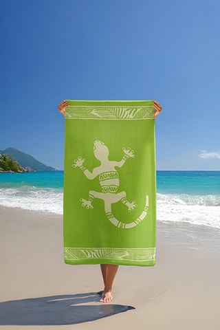 Drap de plage - Vert - 90 x 170 cm