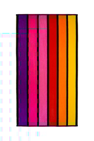 Drap de plage - Rose - 90 x 170 cm