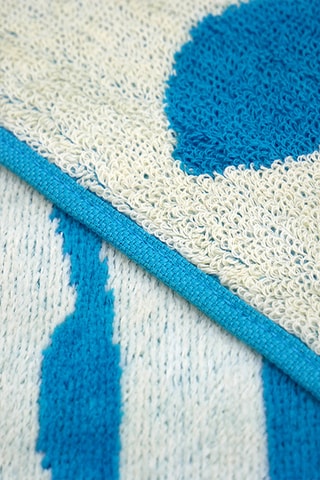 Drap de plage - Bleu - 90 x 170 cm