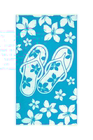 Drap de plage - Bleu - 90 x 170 cm