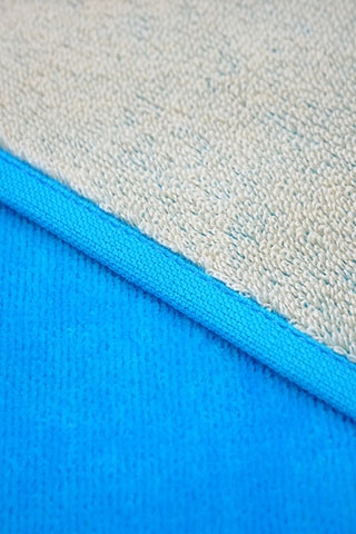 Drap de plage - Bleu - 90 x 170 cm