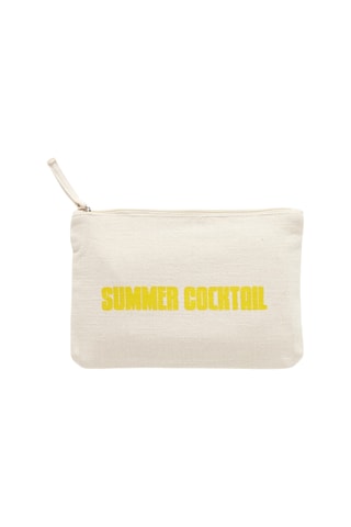 Pochette - Beige et jaune