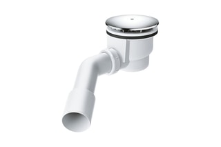 $Sortie horizontale pour receveur de douche