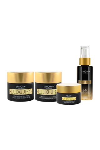 $Coffret Luxury gold - Peaux déshydratées - 4 produits